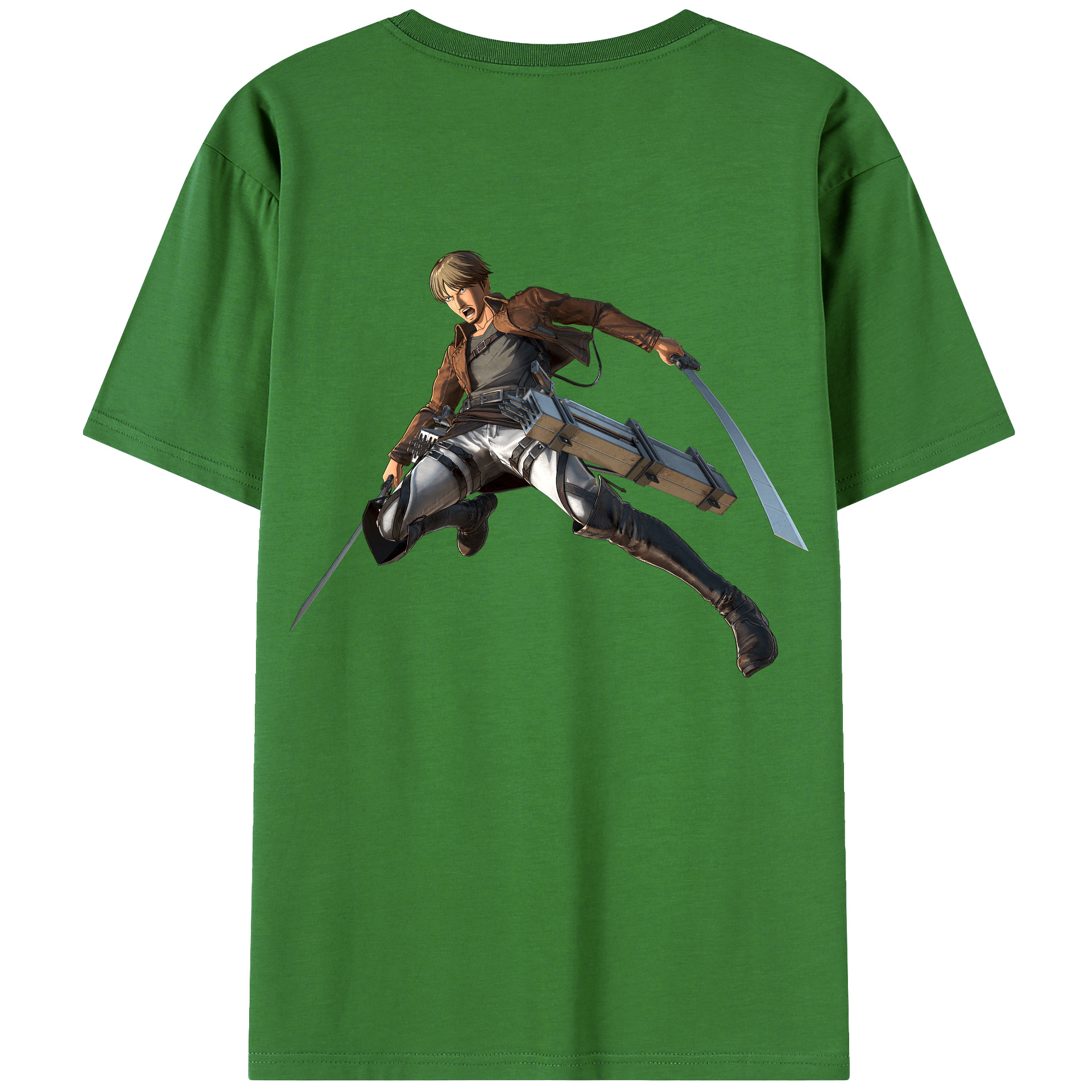 （画像用） 進撃の巨人 Attack on Titan レディース半袖Tシャツ(バックプリント)